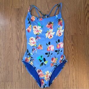 Athleta Women’s Vibrant Floral Swimsuit Size Medium